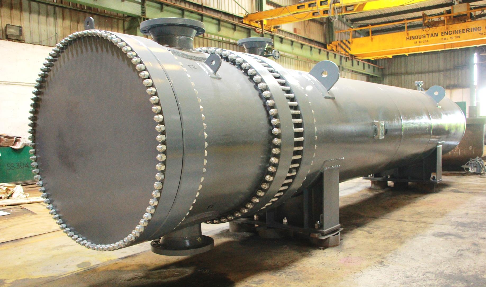 U Tube Type Shell Tube Heat Exchanger Kinam Engineering Industries
