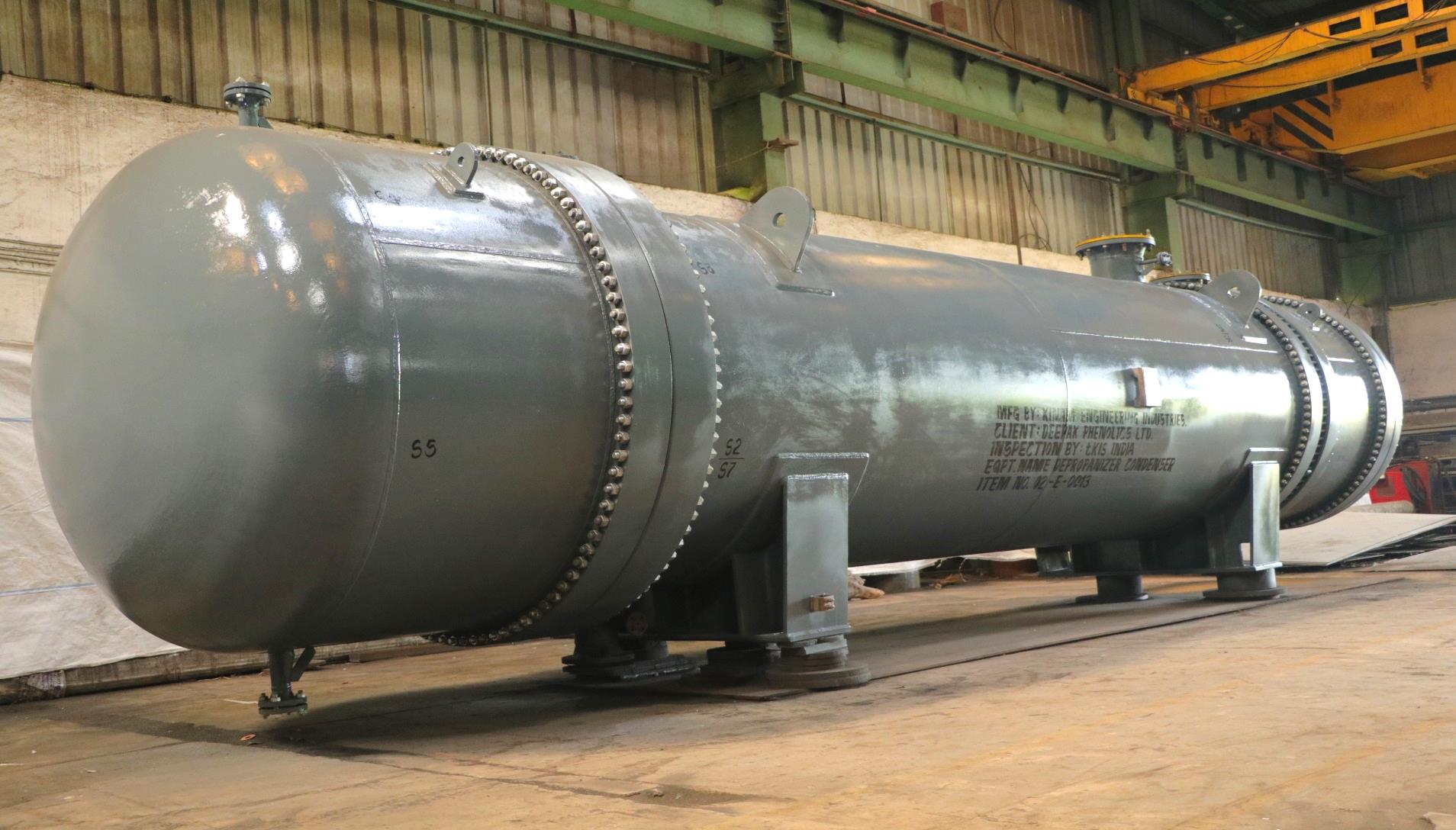 Floating Head Shell Tube Heat Exchanger Kinam Engineering Industries