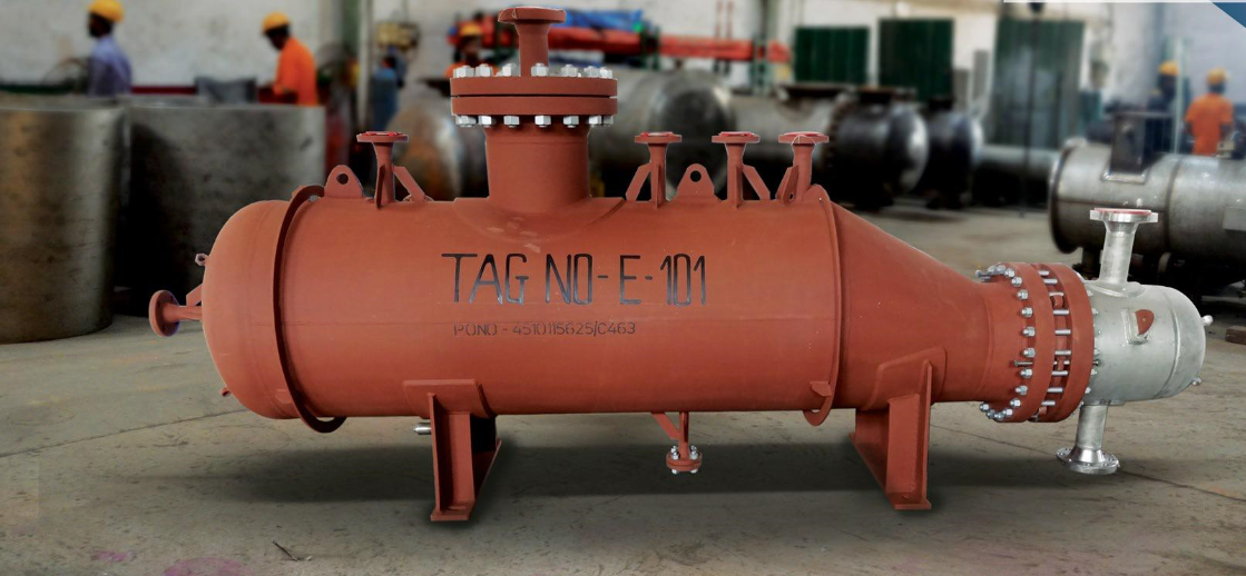 Kettle Type Reboiler Shell Tube Heat Exchanger Kinam Engineering