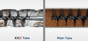 Quality testing of corrugated tube heat exchanger in Inconel material