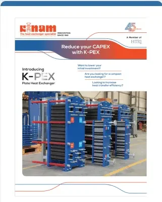 Corrugated tube heat exchanger brochure for industries