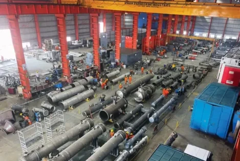 Heat exchanger supplier showcasing industrial heat exchanger units