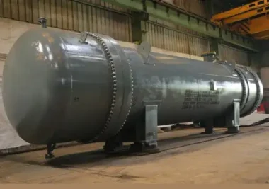 Shell and tube heat exchanger manufactured in India for process plant