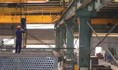 Industrial plant served by trusted heat exchanger supplier